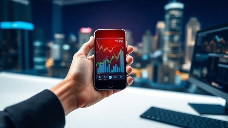 UTRADE platform on laptop and mobile